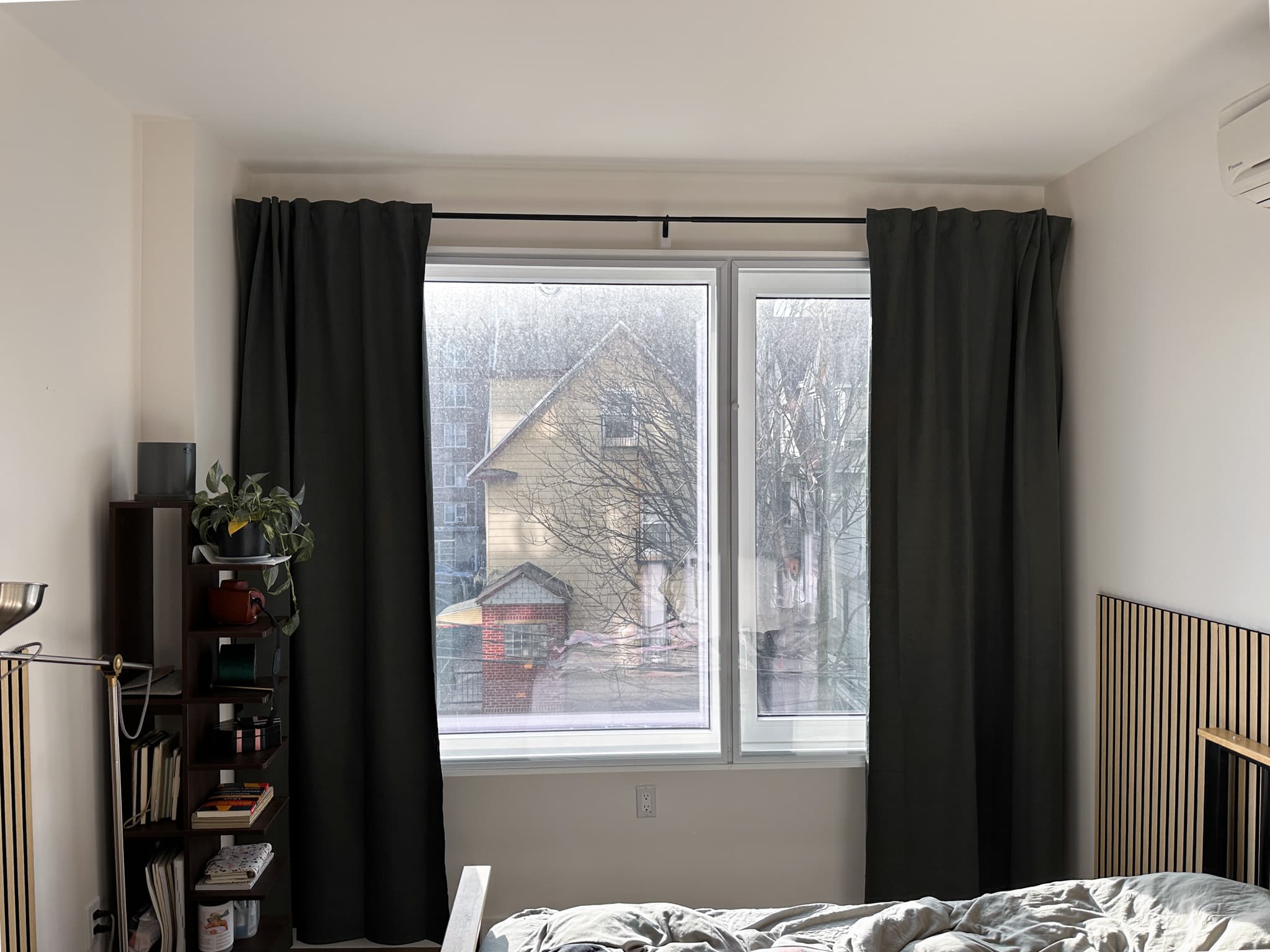 Whisper Windows insert installed on a large picture window
